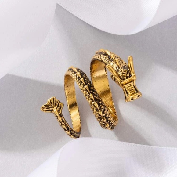 🐉 Awesome Chinese Dragon Wrap Ring 🐉 - Picture 2 of 6